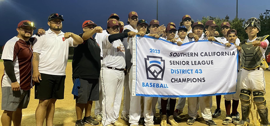 WEST END - 2023 CA43 SENIOR BASEBALL CHAMPS