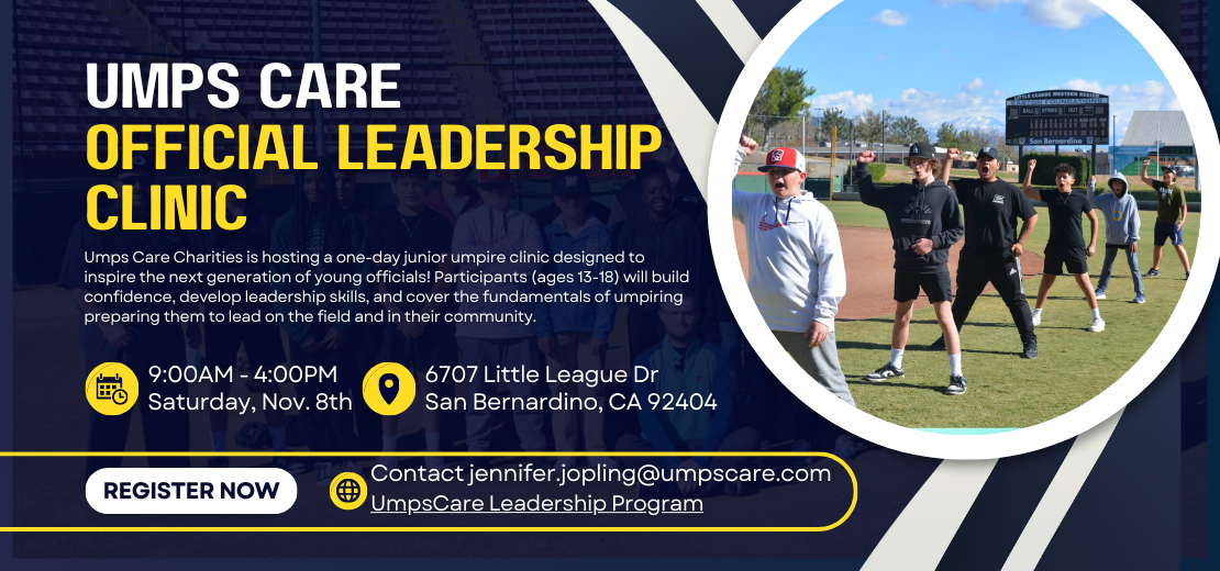 Umps Care Official Leadership Clinic